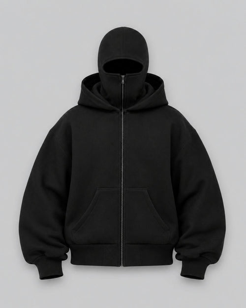 Sweat cagoule Phantom noir SWAVV